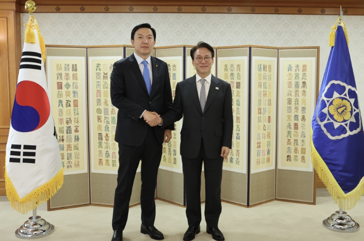 김민석 총리, 몽골 오츠랄 수석부총리 접견…“핵심광물·EPA 협력 가속화 기대”