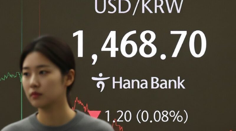 환율 1,468원 소폭 하락…달러 약세와 외국인 매수의 교차 흐름 1 20251203 161619