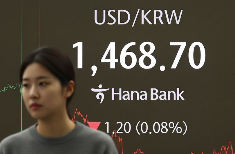 환율 1,468원 소폭 하락…달러 약세와 외국인 매수의 교차 흐름