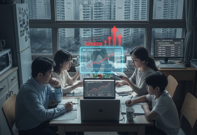 [커버스토리]한국 중산층 구조 붕괴, 2026년 정치·경제 리스크…부동산·금리·고용·세제 누적 압력으로 장기 균열