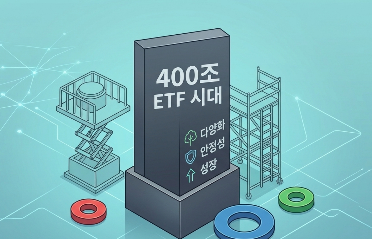 [칼럼]ETF 400조 시대, 국민 재테크의 승리인가 쏠림장의 서막인가