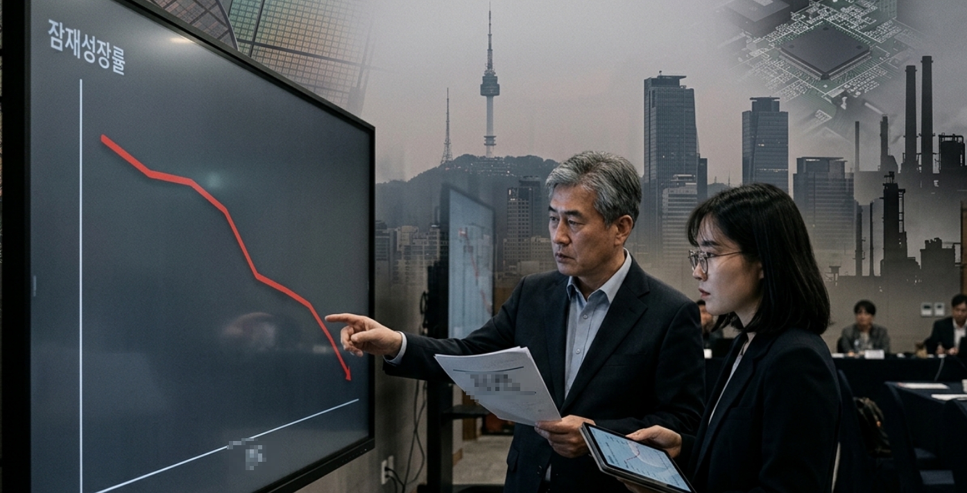 [커버스토리]1%대 성장의 시대가 온다…한국 경제, ‘저성장 상수’와 마주하다