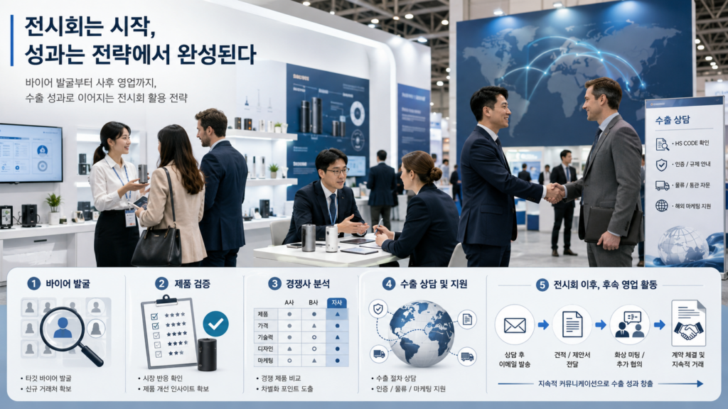 박람회 참가가 계약으로 이어지려면…전시 부스 이후의 영업 전략 1 ChatGPT Image 2026년 7월 21일 오후 05 20 17