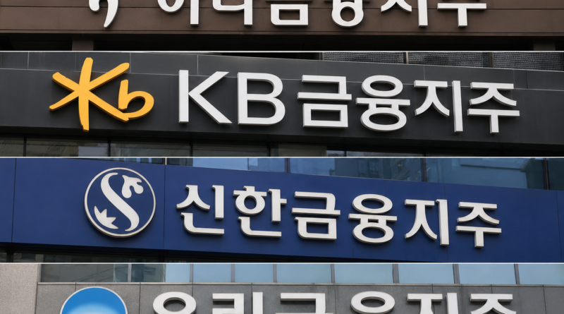 KB·신한·하나·우리, 돈은 잘 버는데 왜 저평가가 안 풀릴까 1 ChatGPT Image 2026년 8월 31일 오후 12 01 16