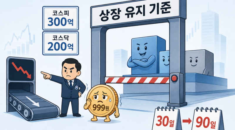 싸다고 샀다가 상장폐지될라…‘동전주 투자’가 더 위험해진 이유 1 ChatGPT Image 2026년 9월 1일 오후 04 54 07