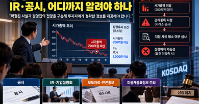 상장폐지 위험 기업의 IR·공시, 투자자에게 어디까지 알려야 하나