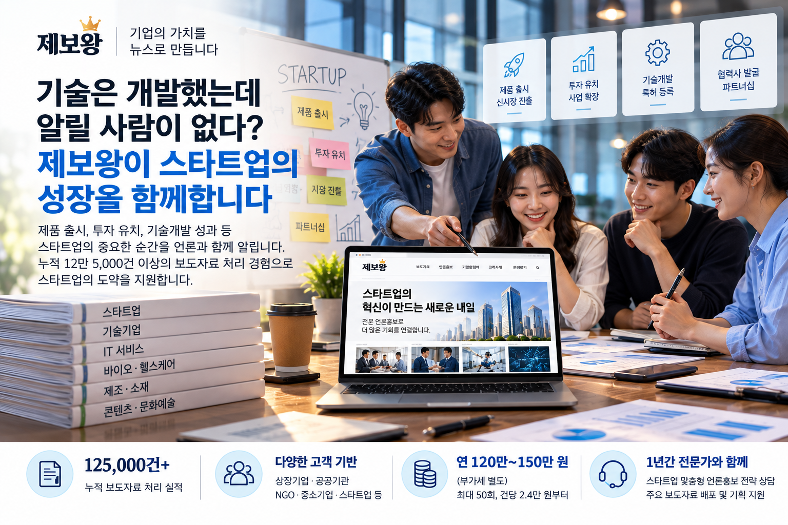 기술은 개발했는데 알릴 사람이 없다…제보왕, 스타트업 언론홍보 연 120만 원에 지원